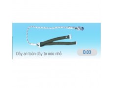 B-Dây an toàn 1 móc nhỏ (dây tơ) D.03