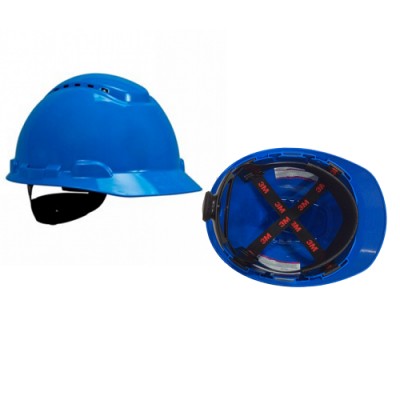 3M-Nón 3M H703V, màu xanh có lỗ (không gồm quai nón)